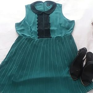Asos pleated dress